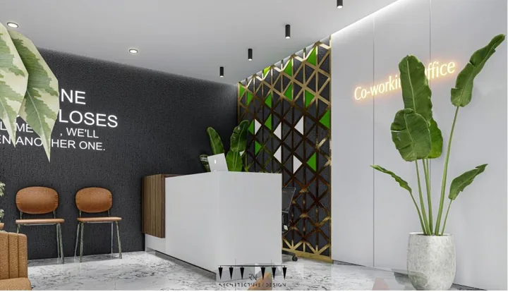 Coworking KAV · visuel de conception · vue 03